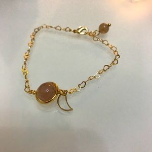 Rose quartz Crystal bracelet